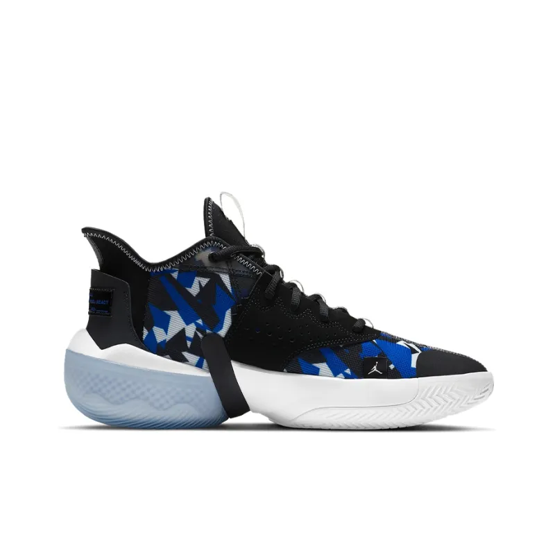 JORDAN React Elevation Pf 'Fractal Pattern Black Racer Blue'-1