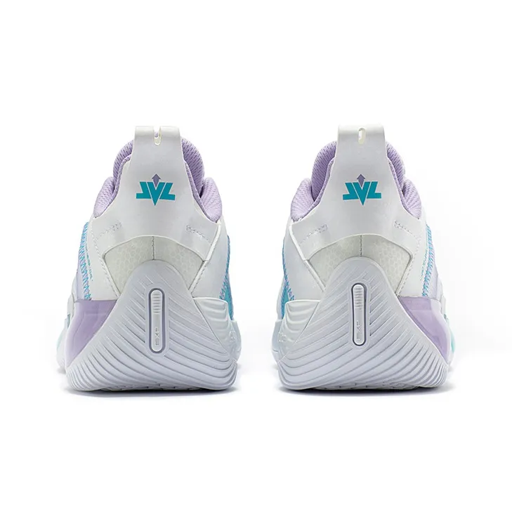 361° AG 1 Basketball Shoes Men Low Top White/Blue-3