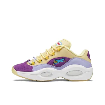 Reebok Question Low Bbc Ice Cream Running Dog Yellow Purple