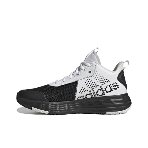 Adidas OwnTheGame 2.0 Basketball Shoes Men Low-Top Black/White