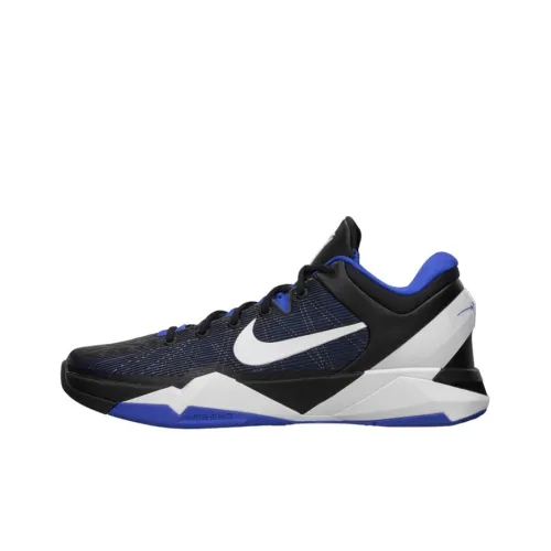 Nike Zoom Kobe 7 Basketball Shoes Men Low-Top Royal Blue/White/Black