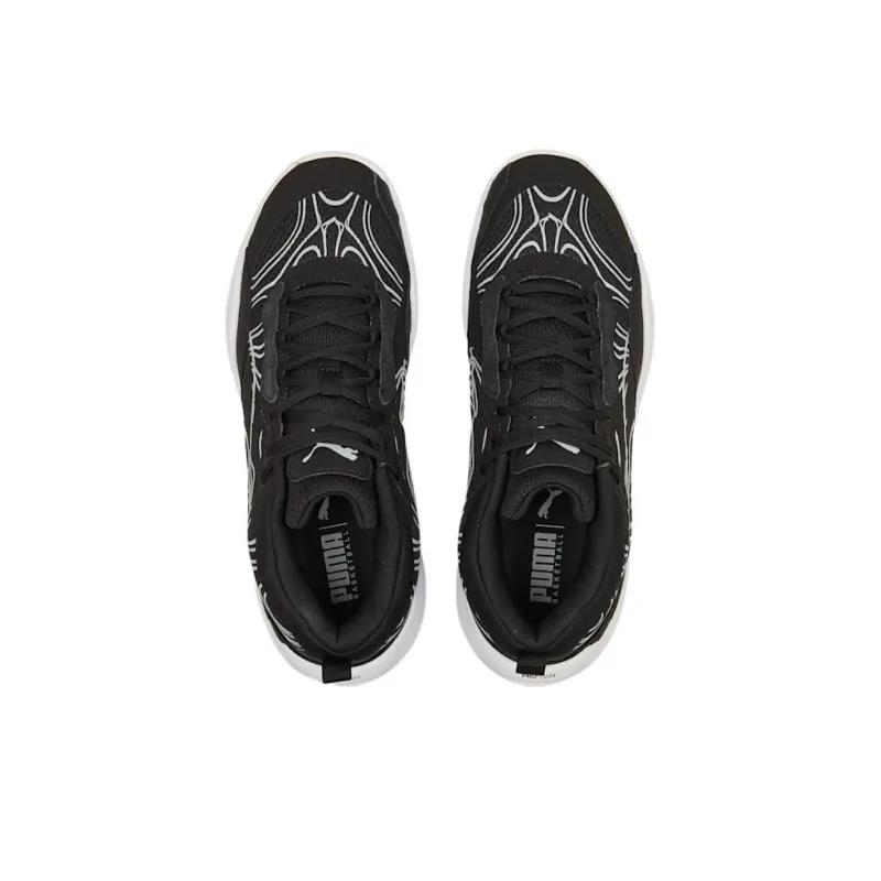 PUMA Playmaker Pro Lava 'Black White'-3
