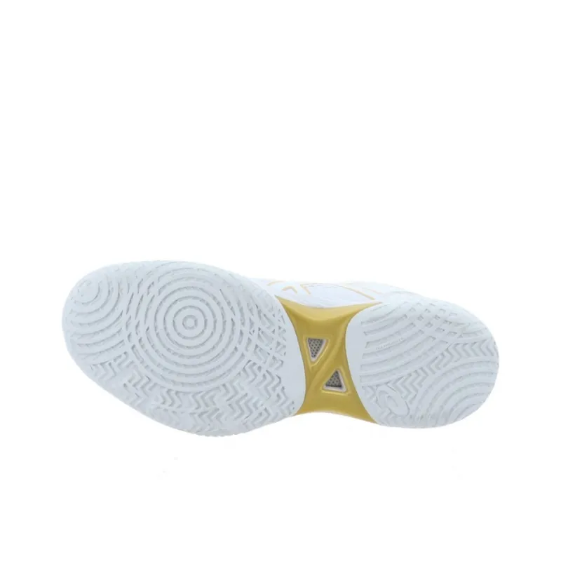 Asics Gelhoop V14 Cozy Wear resistant White Yellow 2E Wide 'White Yellow'-4