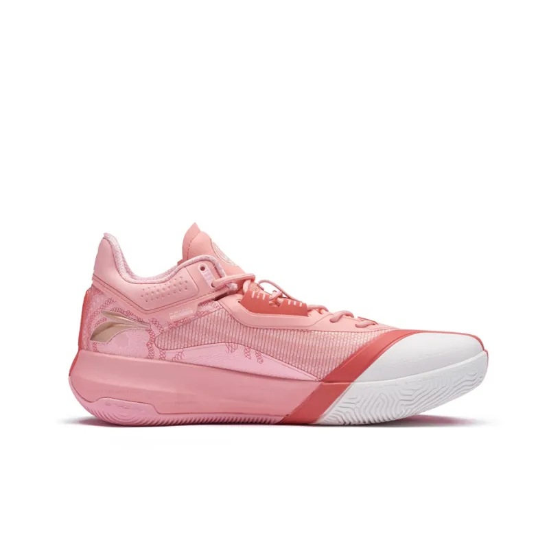 361° AG3 Aaron Gordon 3 Cushioning Anti-Slip And Wear-Resistant Mid-Top Performance Basketball Shoes Men's Grapefruit-1