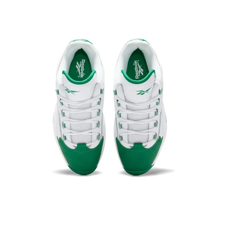 Reebok Question Low Green Toe-4