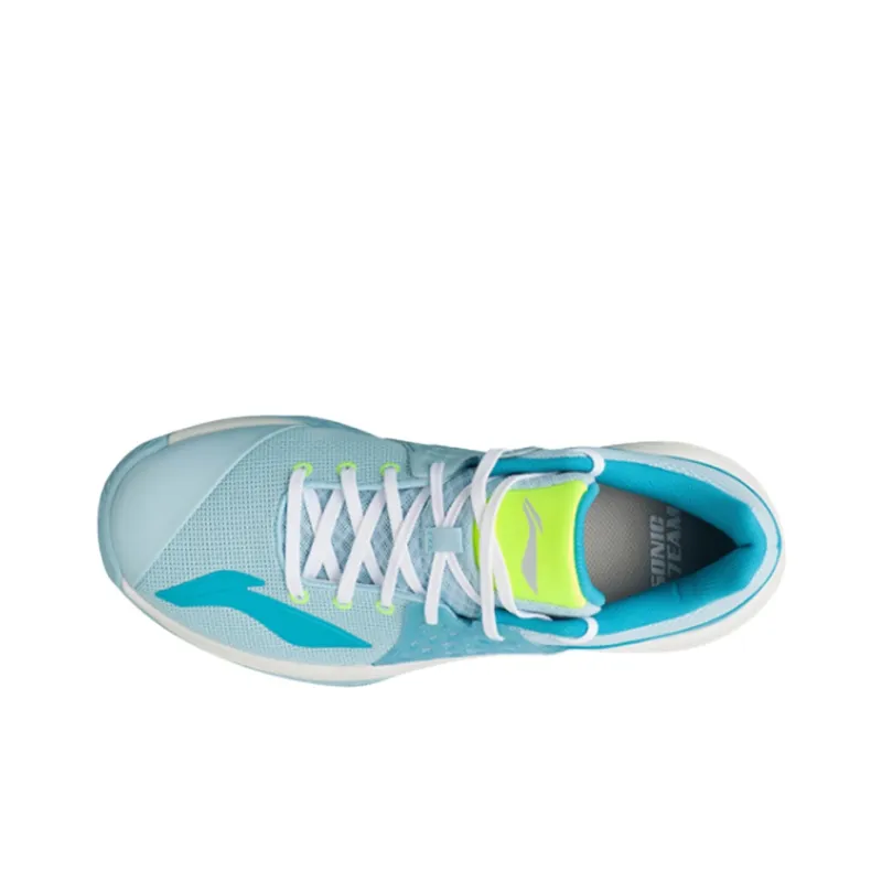 LiNing SONIC TD Cushioning Anti-Slip And Wear-Resistant Low-Top Basketball Shoes Light Blue-1
