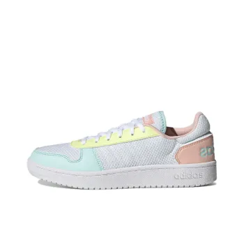 Adidas Neo Hoops 2.0 'White Pink Blue' Women's
