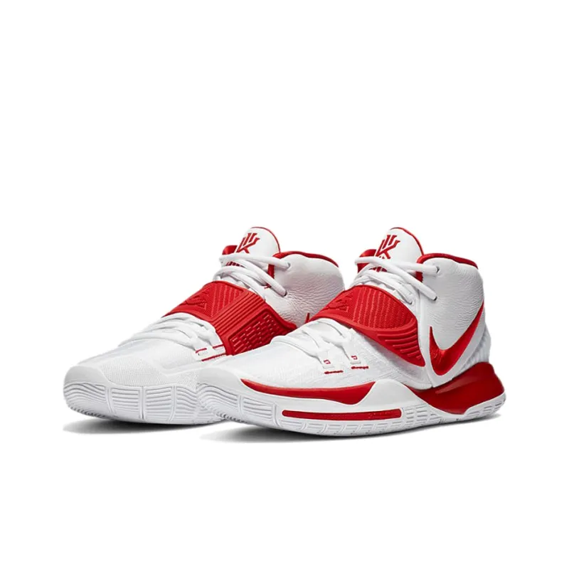 Nike Kyrie 6 TB EP 'White University Red'-2