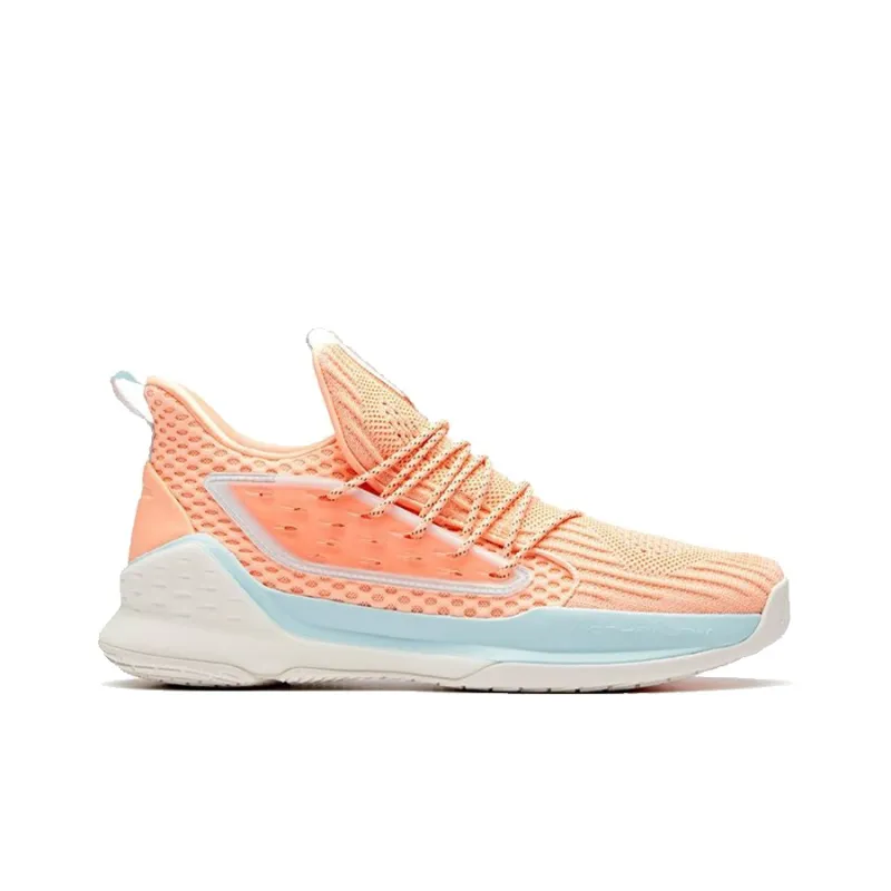 ANTA Thompson KT Basketball Basketball Shoes Men Low Top Light Orange-1