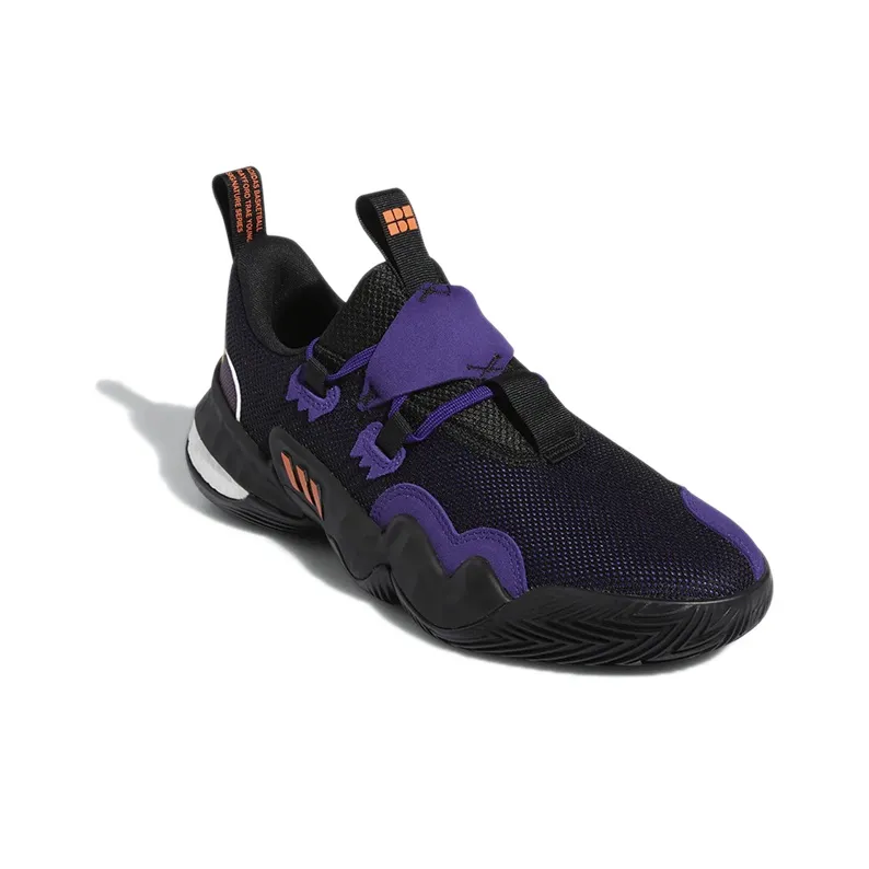 Adidas Trae Young 1 Black Purple Orange-2