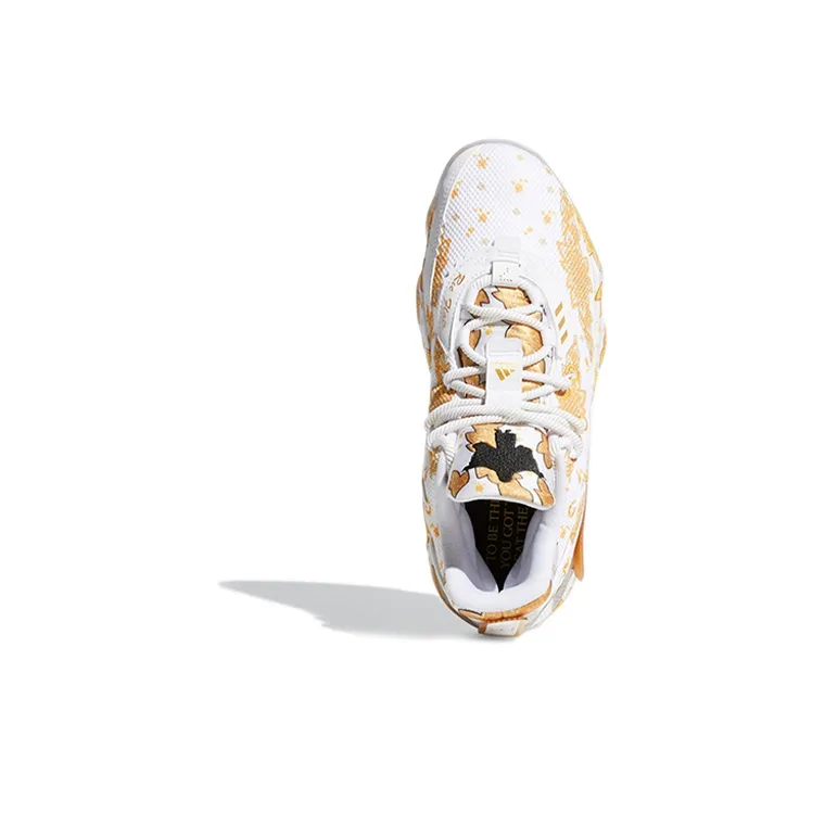 Adidas Ric Flair X Dame 7 Gca 'White Gold Metallic'-4