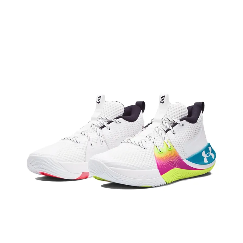 Under Armour Embiid One White Multicolor-2