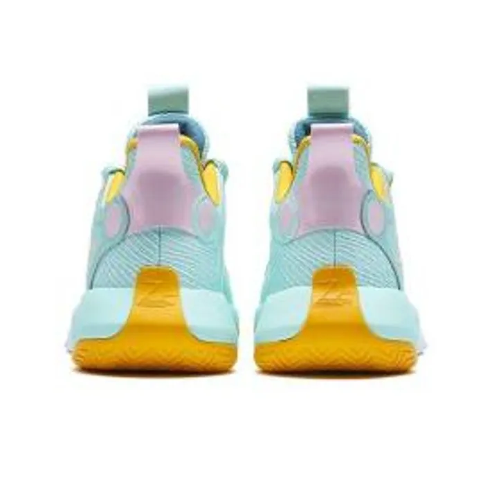 XTEP Ling Ren Basketball Shoes Men Low Top Green-4