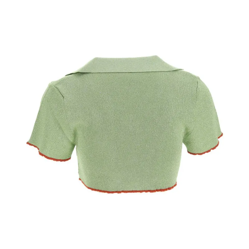Jacquemus Crop Tops Women's Green-1