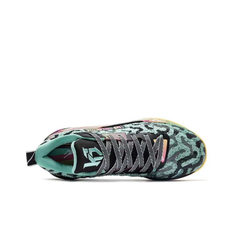 QIAODAN Sharp Edge 6.0PROLOWPE Anti Slip And Wear Resistant Lightweight Low Top Basketball Shoes Men's Green-3
