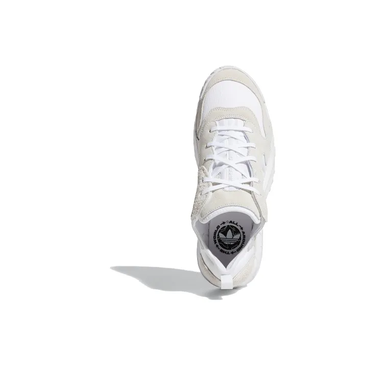 Adidas Originals Streetball Low 'White Light Brown' Women's-4