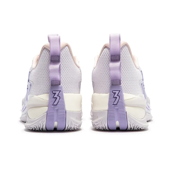 361° Big3 3.0 Basketball Shoes Women's Low Top Pink Purple-3
