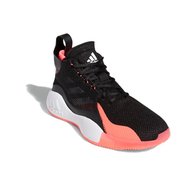 Adidas D Rose 773 2020 Black Signal Pink-2