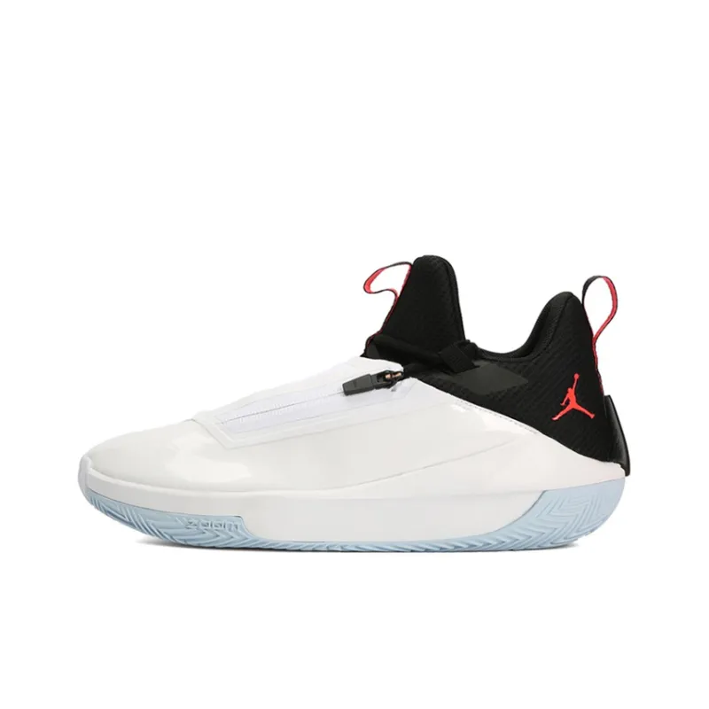 JORDAN Jumpman Hustle White Black Red-0