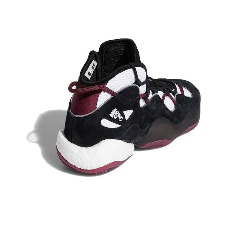 Adidas Crazy Byw 3 Black Maroon-2