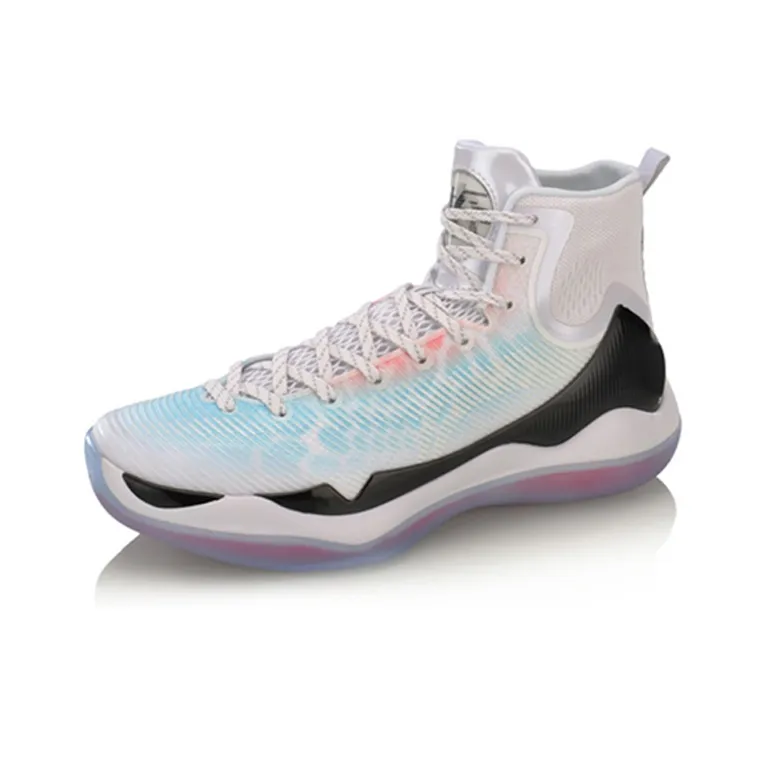 LiNing YuShuai 11 Anti Slip Wear Resistant High Top Basketball Shoes Men's Honey Peach-1