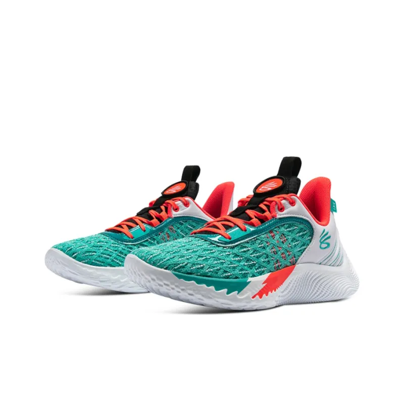 Under Armour Curry Flow 9 White Neptune-2