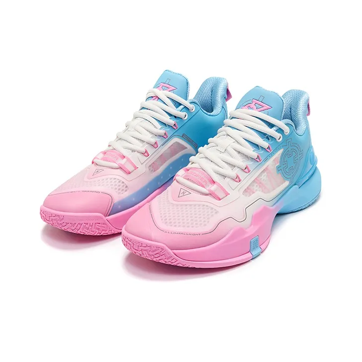RIGORER Hydrogen 2 Multicolor Cloud Low Top Basketball Shoes Cloud Blue Pink Upgraded-2