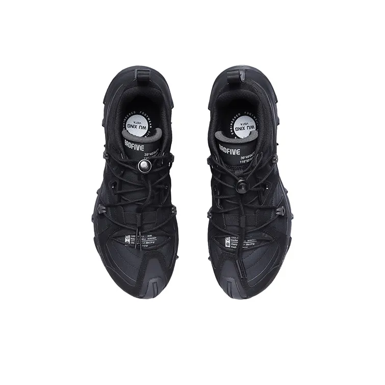 LiNing Wu Xing 1 Cushioning Anti Slip And Wear Resistant Support Low Top Performance Basketball Shoes Men's Black-3