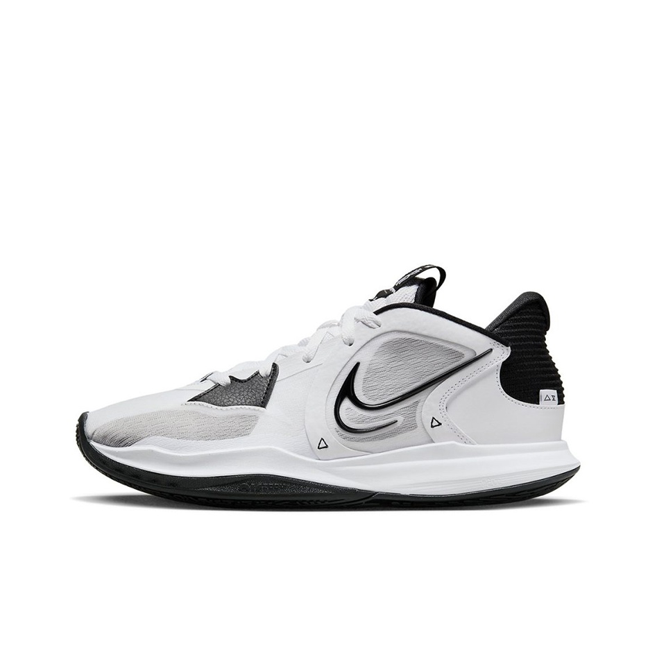 kyrie white and black shoes POIZON