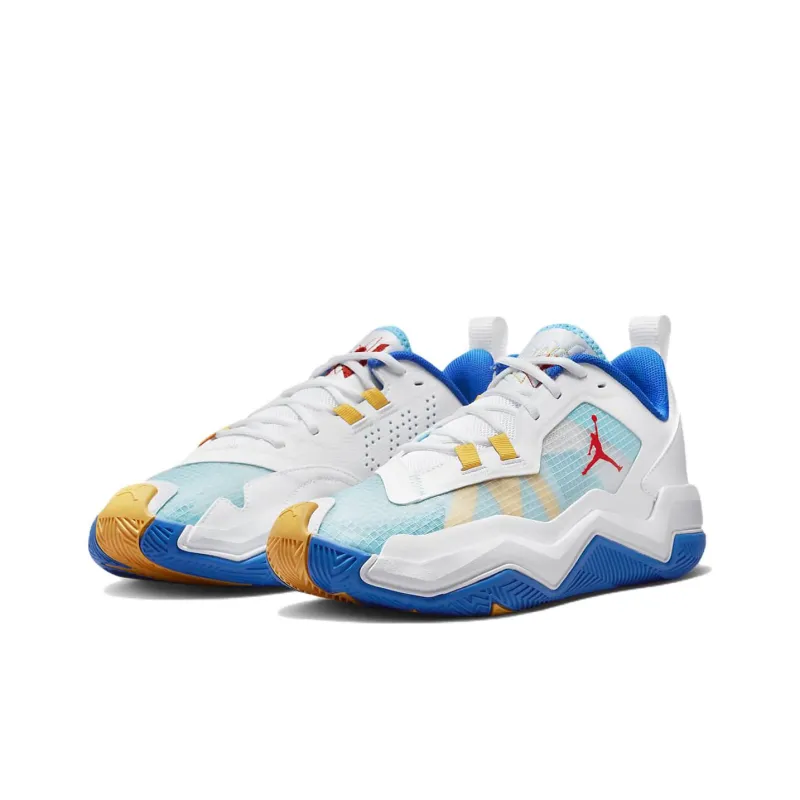 Air Jordan Westbrook One Take 4 Pf 'White Blue'-2