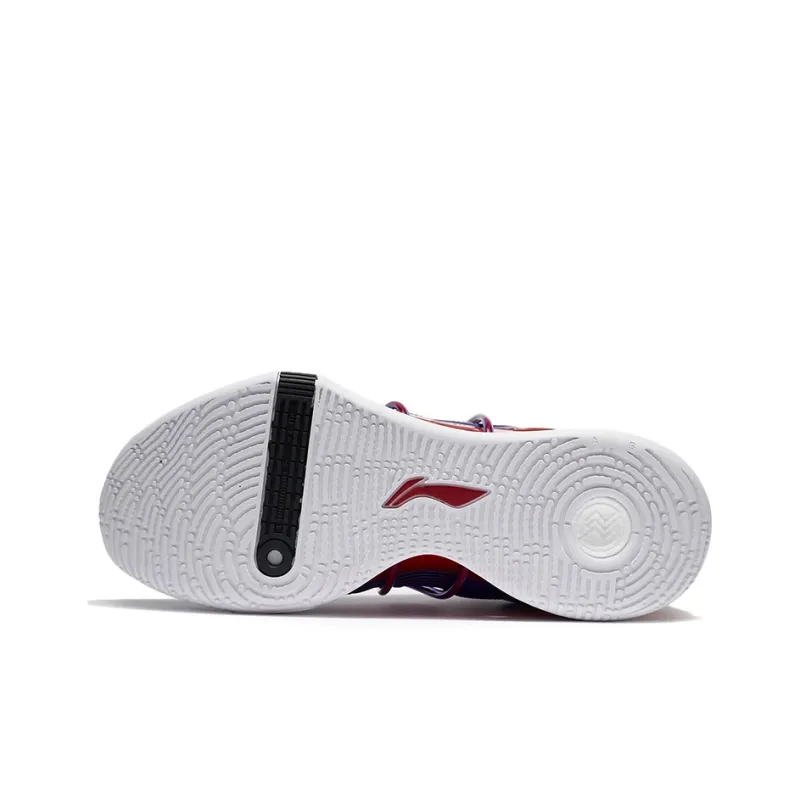 LINING Speed 8 Basketball Shoes Men Low Top Ultraviolet-3