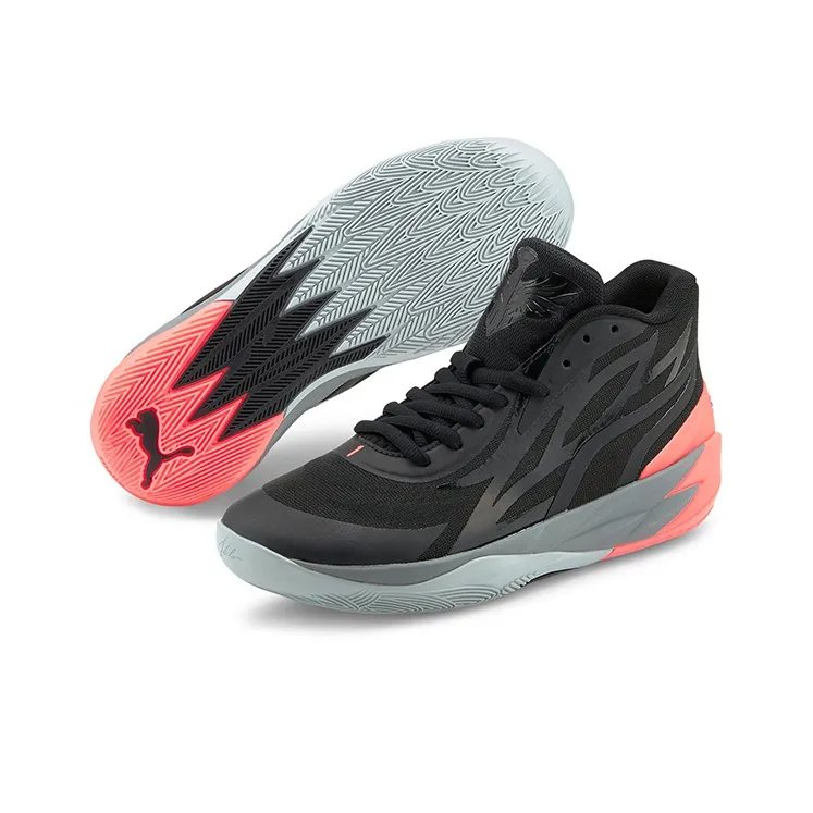Puma LaMelo Ball MB.02 Puma Black Sunset Glow Men's-4