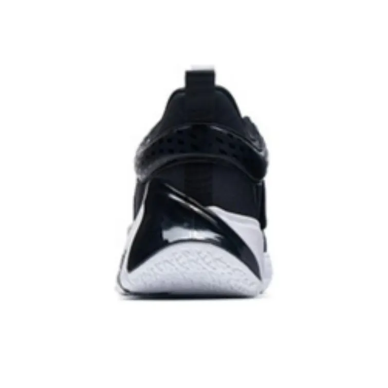 XTEP Demon 3.5 Cushioning Anti Slip And Wear Resistant Coverage Support Low Top Basketball Shoes Black Gray-3