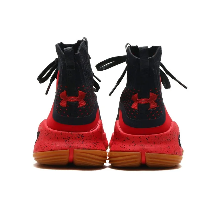 Under Armour Curry 4 Red Black Gum-3