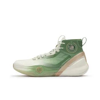 361° AG3 Pro Basketball Shoes Men High Top Turquoise/Light Stone Blue