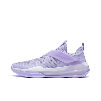 LiNing Liren3 TEAM Durable Breathable Low Top Basketball Shoes Men's Light Velvet Purple