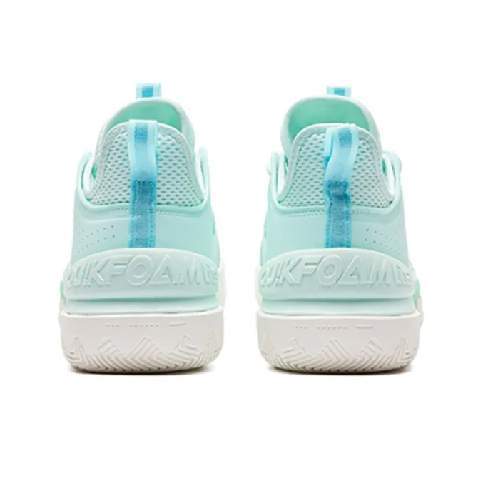 361° Burning Battle 2.0 Basketball Shoes Men Low Top Mint Green/White-2