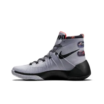 Nike Hyperdunk 2015 Basketball Shoes Men High-Top Gray/Black