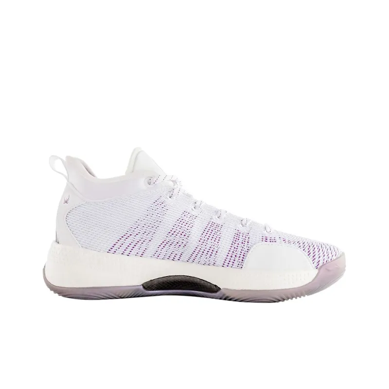 LINING YuShuai 13 Basketball Shoes Men Low Top Standard White/Roman Purple-1