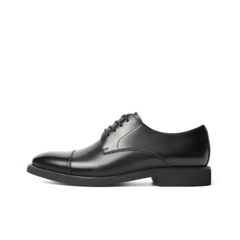 BELLE Dress Shoes Men Low Top Black/Brown