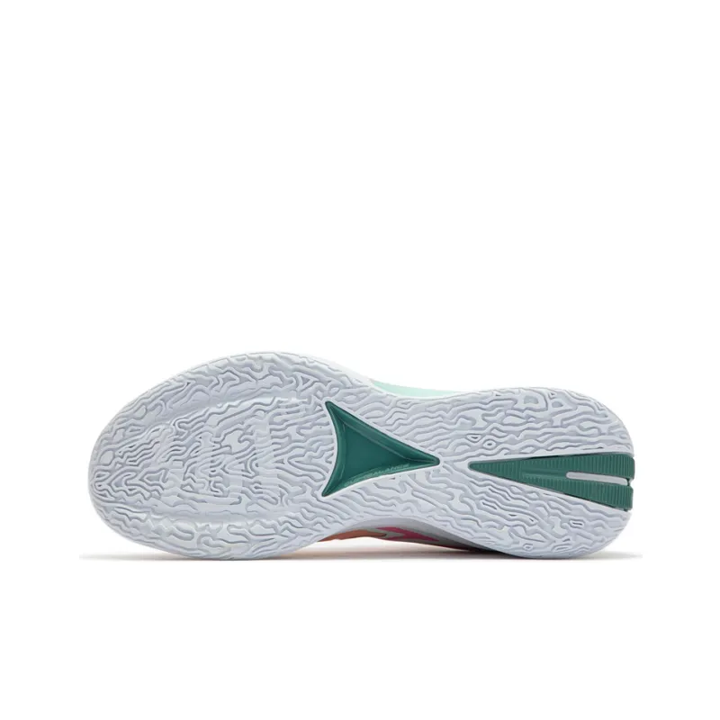 361° Big3 3.0 Cushioning Anti Slip And Wear Resistant Coverage Low Top Performance Basketball Shoes Men's Soft Pink-4