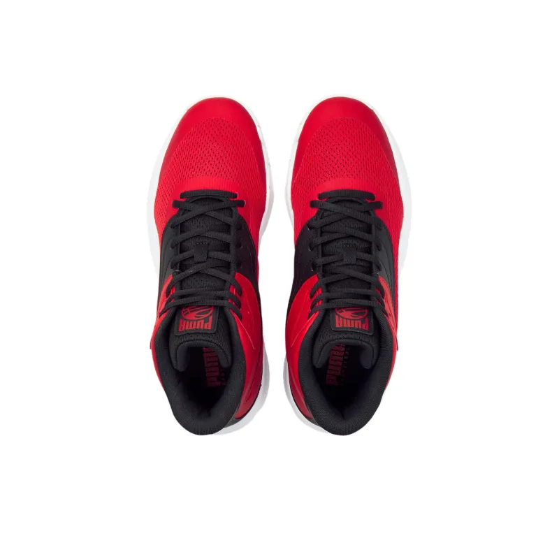 PUMA Triple Mid 'High Risk Red Black'-2