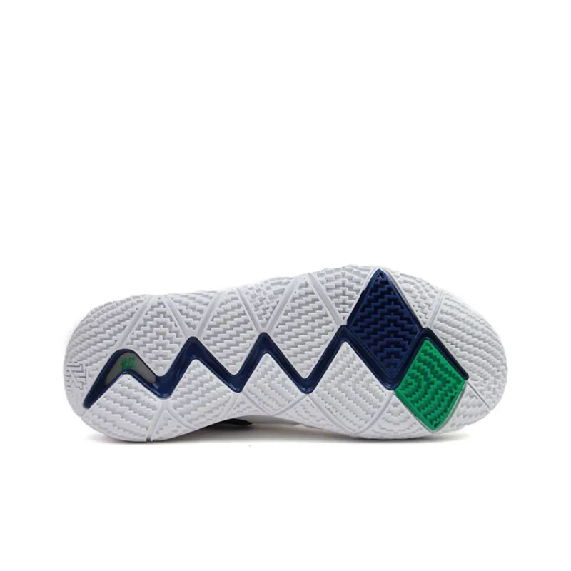 Nike Kyrie 4 White Deep Royal Blue-5