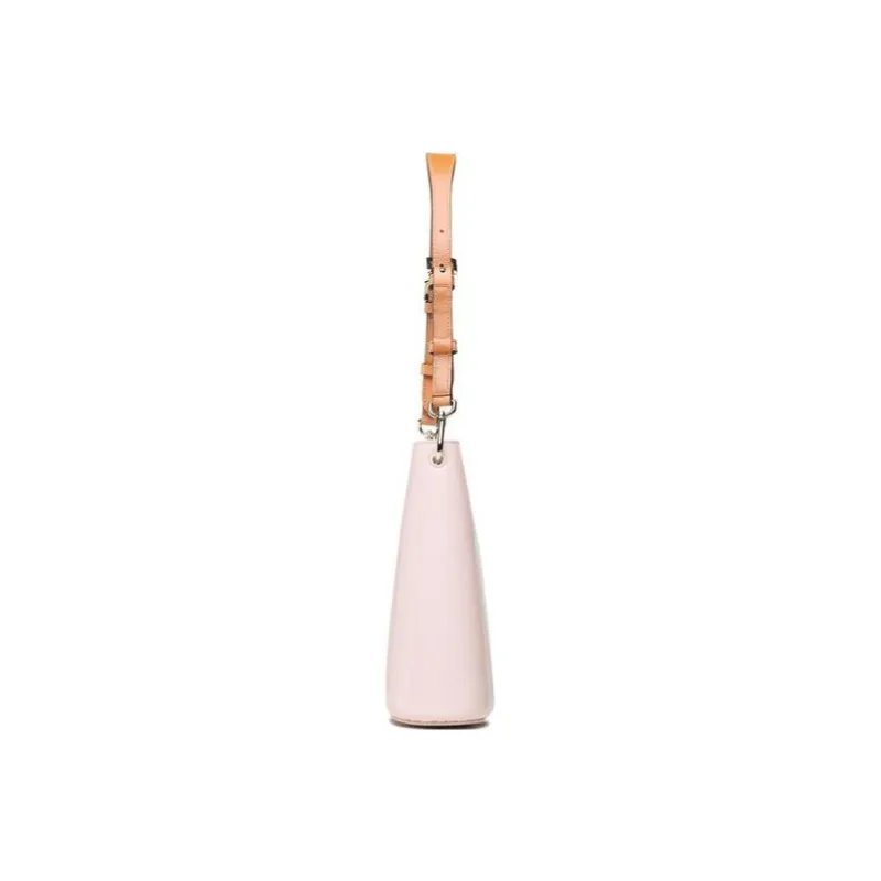 Furla 1927 Collection Calfskin With Canvas Jelly Bag Crossbody Bag Shoulder Bag Women's Cherry Blossom Pink-3