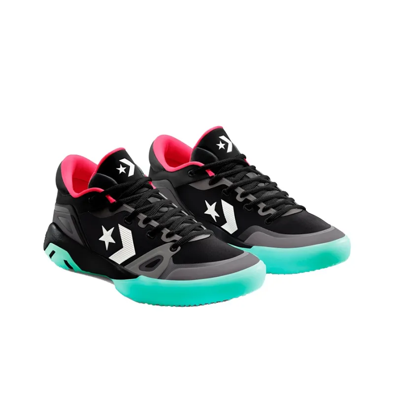 Converse G4 Black Solar Red Fresh Mint-2