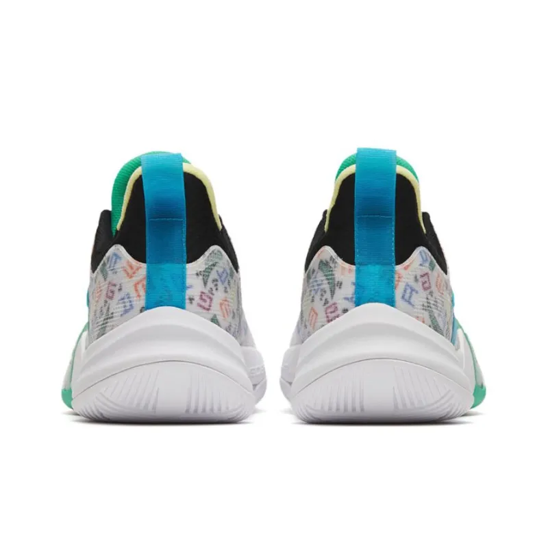 ANTA Light Crazy 4 Team 'White Multi-Color'-3