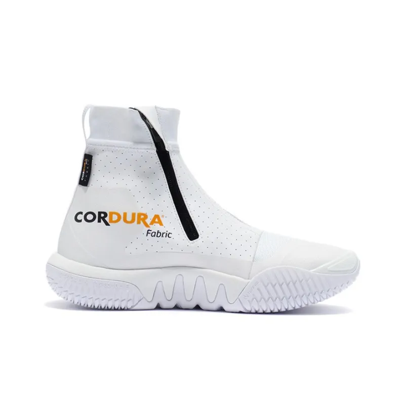 LiNing Badfive 2 Wear Resistant Slip Resistant High Top Performance Basketball Shoes Men's Standard White-1