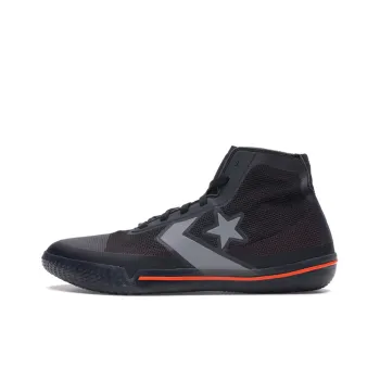 Converse All Star Pro Bb Black Silver Orange