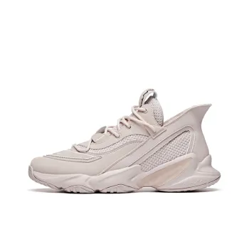Anta Player 2 Cushioning Anti Slip And Wear Resistant High Top Basketball Shoes Gray