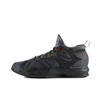 Adidas D Lillard 2 Core Black Vivid Red